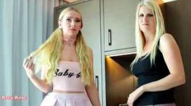 Mom encourages daughter to fuck daddy